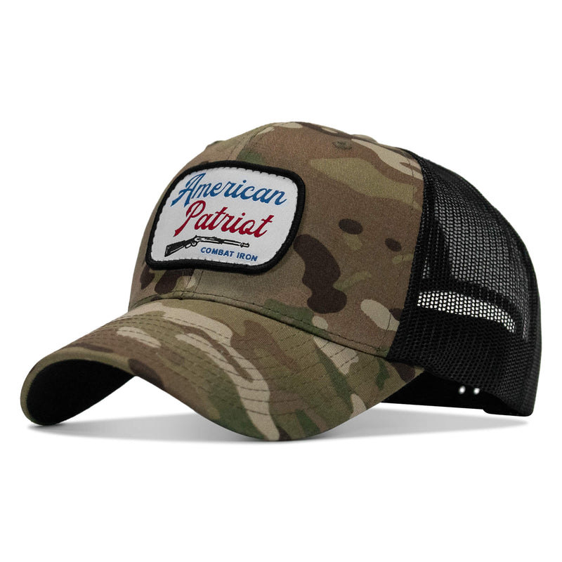 Load image into Gallery viewer, American Patriot Patch Snapback Hat
