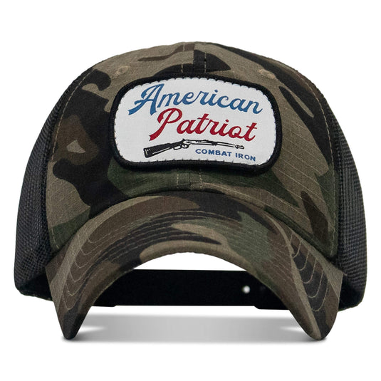 American Patriot Patch Tactical Ripstop Mesh Snapback Hat