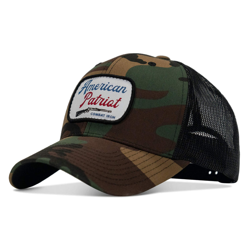 Load image into Gallery viewer, American Patriot Patch Snapback Hat
