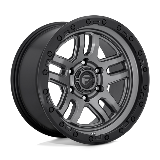 Fuel 1 Pc D701 Ammo Matte Gun Metal Black Bead Ring