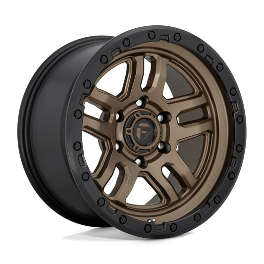 Fuel 1 Pc D702 Ammo Matte Bronze Black Bead Ring