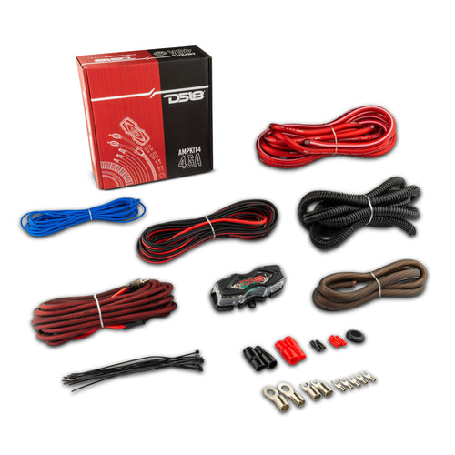 4-GA CCA Amplifier Installation Kit - RED