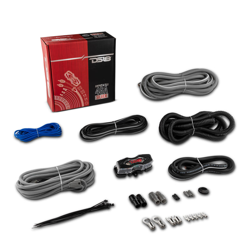 Load image into Gallery viewer, 4-GA CCA Amplifier Installation Kit  -  SILVER
