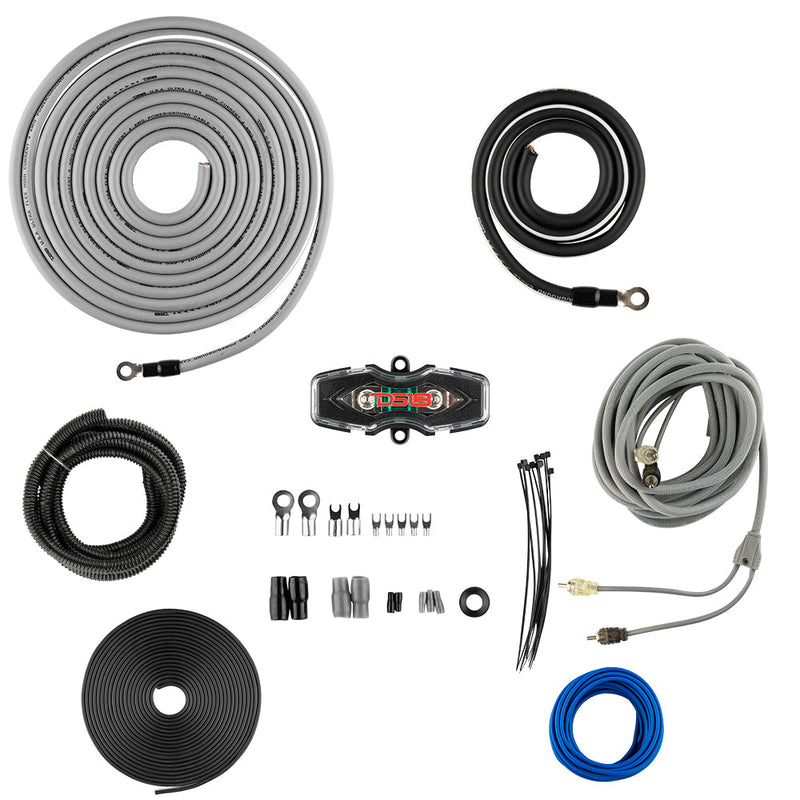 Load image into Gallery viewer, 4-GA CCA Amplifier Installation Kit  -  SILVER
