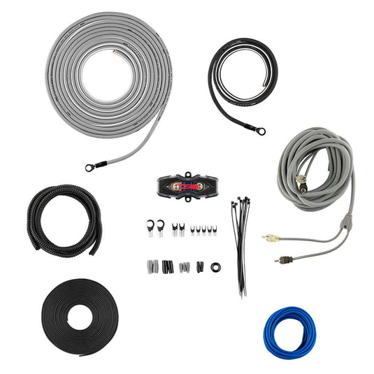 8-GA CCA Amplifier Installation Kit - SILVER - Skoutley Outdoors LLC