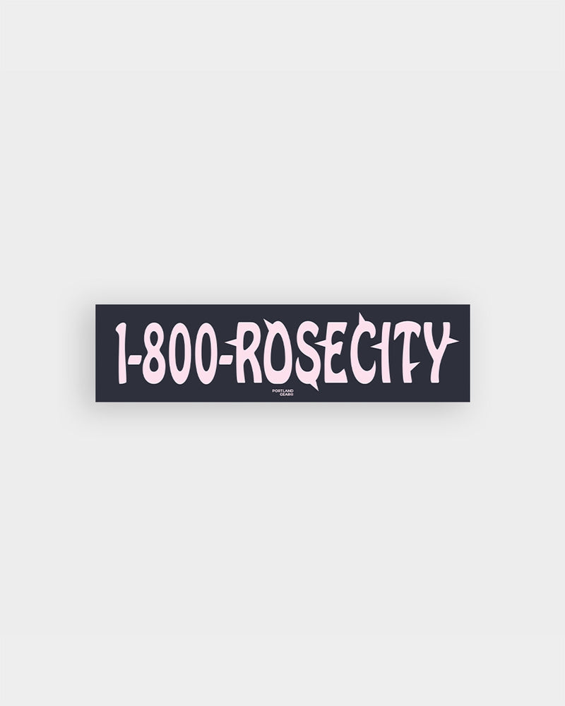 Load image into Gallery viewer, 1-800-RoseCity Bumper Sticker
