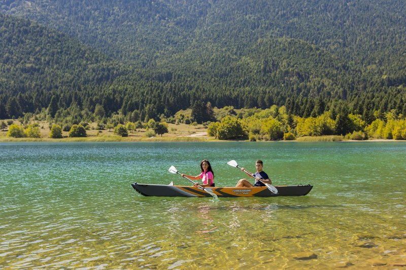 Load image into Gallery viewer, Aqua Marina TOMAHAWK AIR-K 14'5" Inflatable High Pressure Speed Kayak / Canoe
