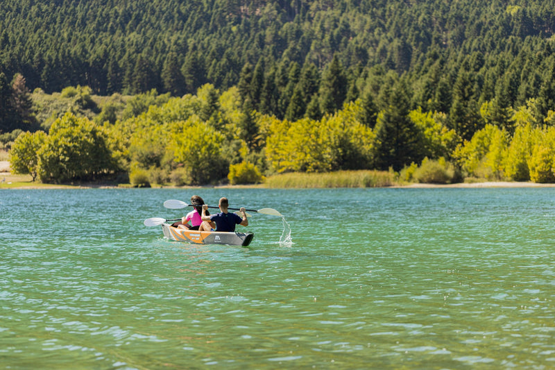 Load image into Gallery viewer, Aqua Marina TOMAHAWK AIR-K 14'5" Inflatable High Pressure Speed Kayak / Canoe
