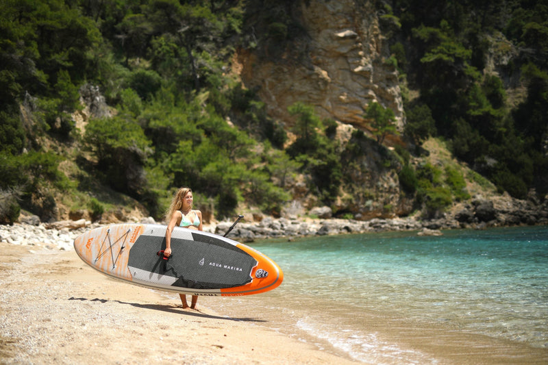Load image into Gallery viewer, Aqua Marina MAGMA 11'2" Inflatable Paddle Board All-Around Advanced SUP
