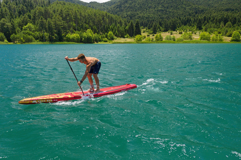 Load image into Gallery viewer, Aqua Marina RACE 12'6" Inflatable Paddle Board Racing SUP
