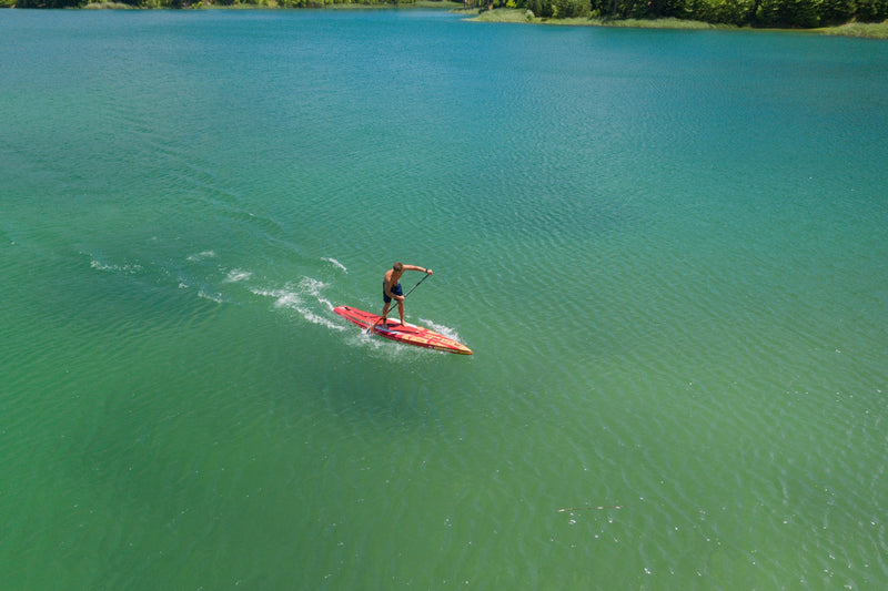 Load image into Gallery viewer, Aqua Marina RACE 12'6" Inflatable Paddle Board Racing SUP
