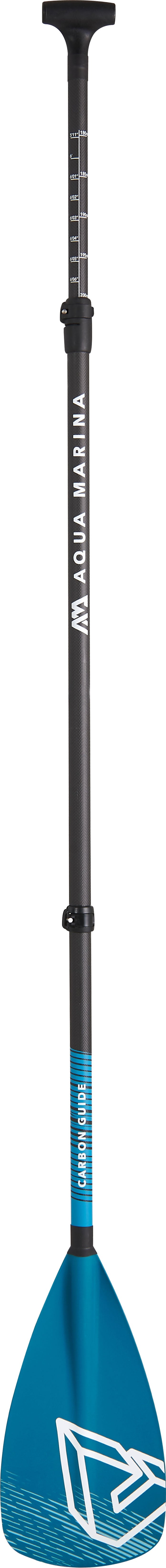Load image into Gallery viewer, Aqua Marina Carbon Fiberglass SUP Paddle (3-Section)
