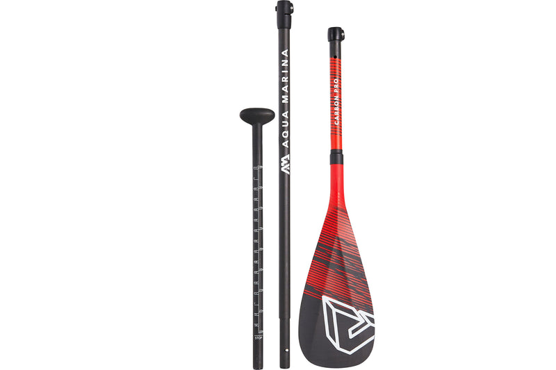 Load image into Gallery viewer, Aqua Marina Carbon Pro Fiberglass SUP Paddle (3-Section)
