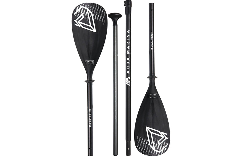 Load image into Gallery viewer, Aqua Marina DUAL-TECH 2-in-I Aluminum iSUP &amp; Kayak Paddle (3-4 sections)

