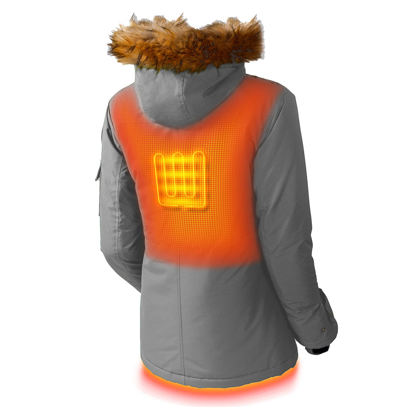 Load image into Gallery viewer, Arcadia Women's Heated Parka
