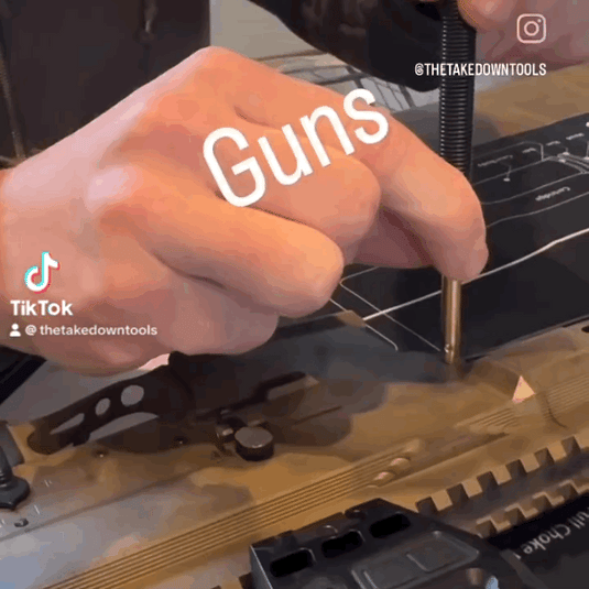 The AR-Takedown Tool ™ - The AR-15 Multi Tool & AR-15 disassembly tool (AR-TT ™)