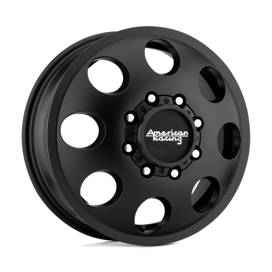 American Racing Ar204 Baja Dually Satin Black Front