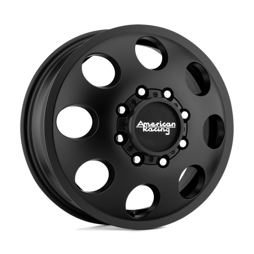 American Racing Ar204 Baja Dually Satin Black Front