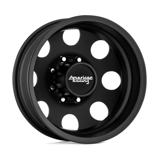 American Racing Ar204 Baja Dually Satin Black Rear