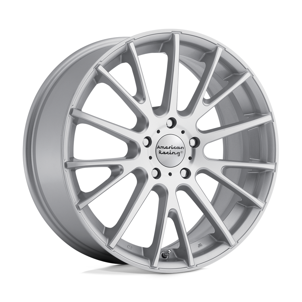 American Racing Ar904 Bright Silver Machined Face