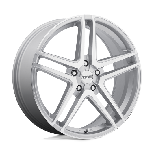 American Racing Ar907 Bright Silver Machined Face