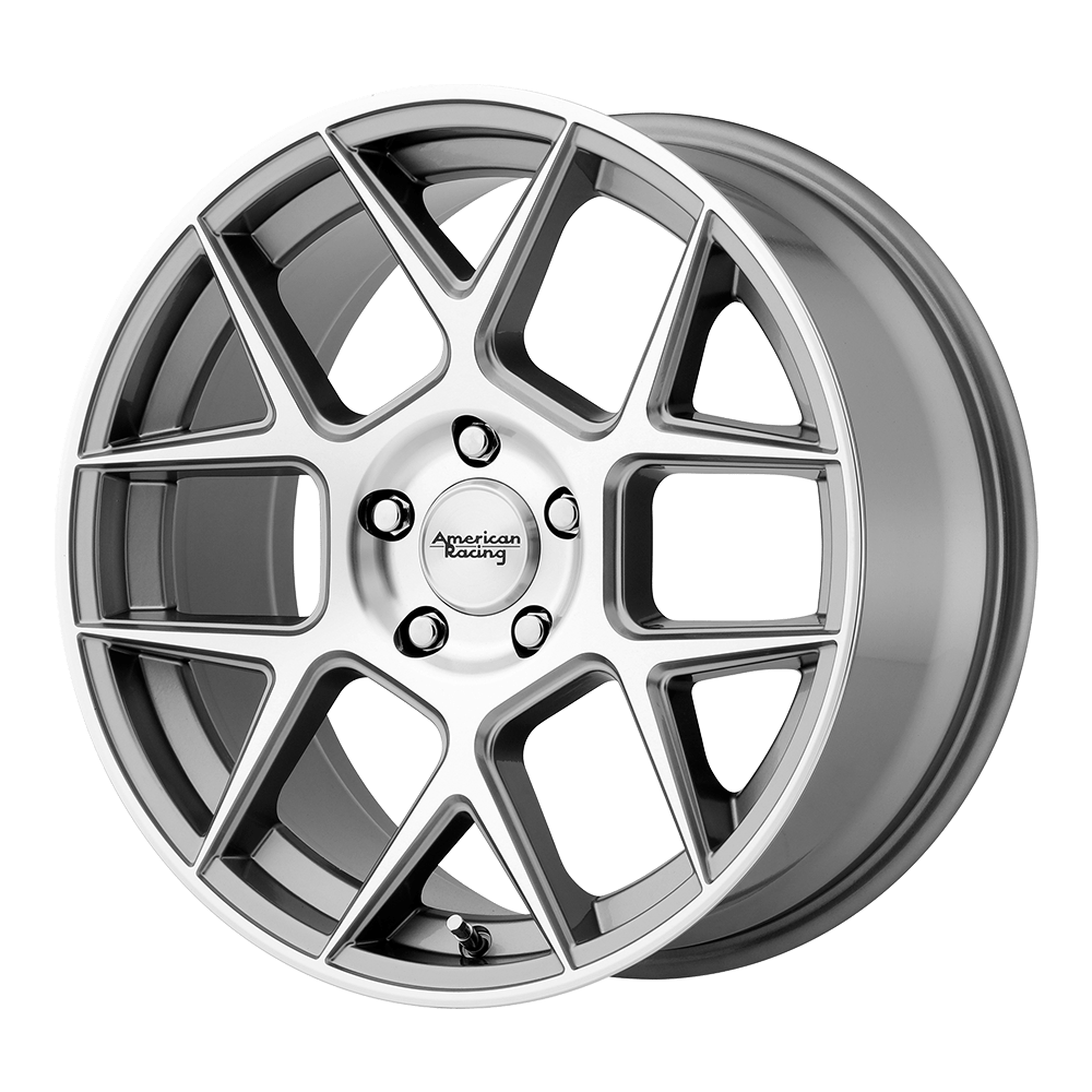 American Racing Ar913 Apex Gun Metal Machined Face