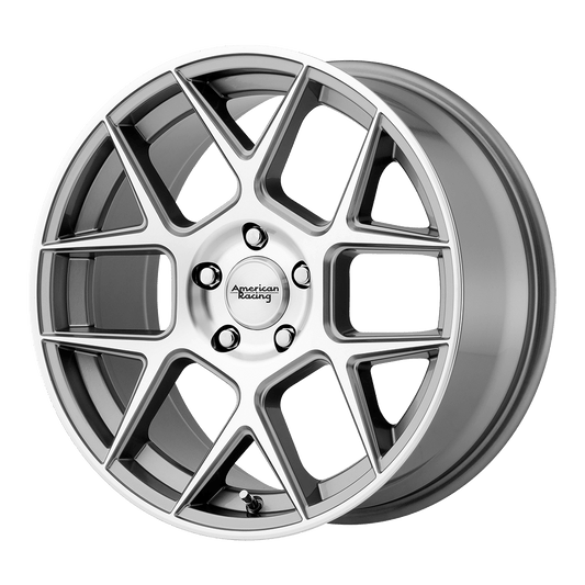 American Racing Ar913 Apex Gun Metal Machined Face