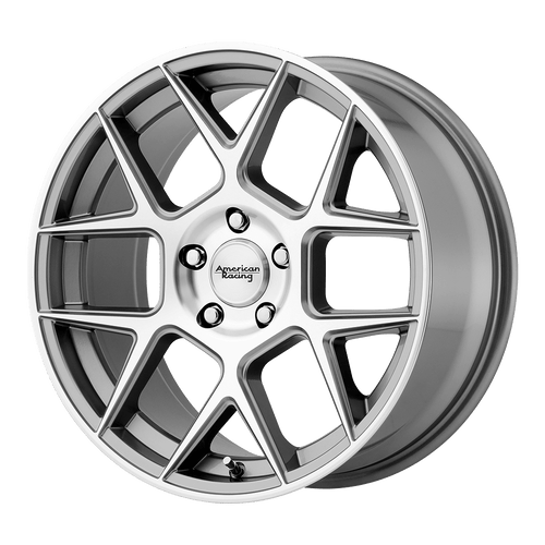American Racing Ar913 Apex Gun Metal Machined Face