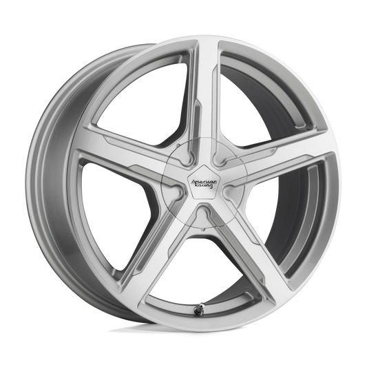 American Racing Silver Machined