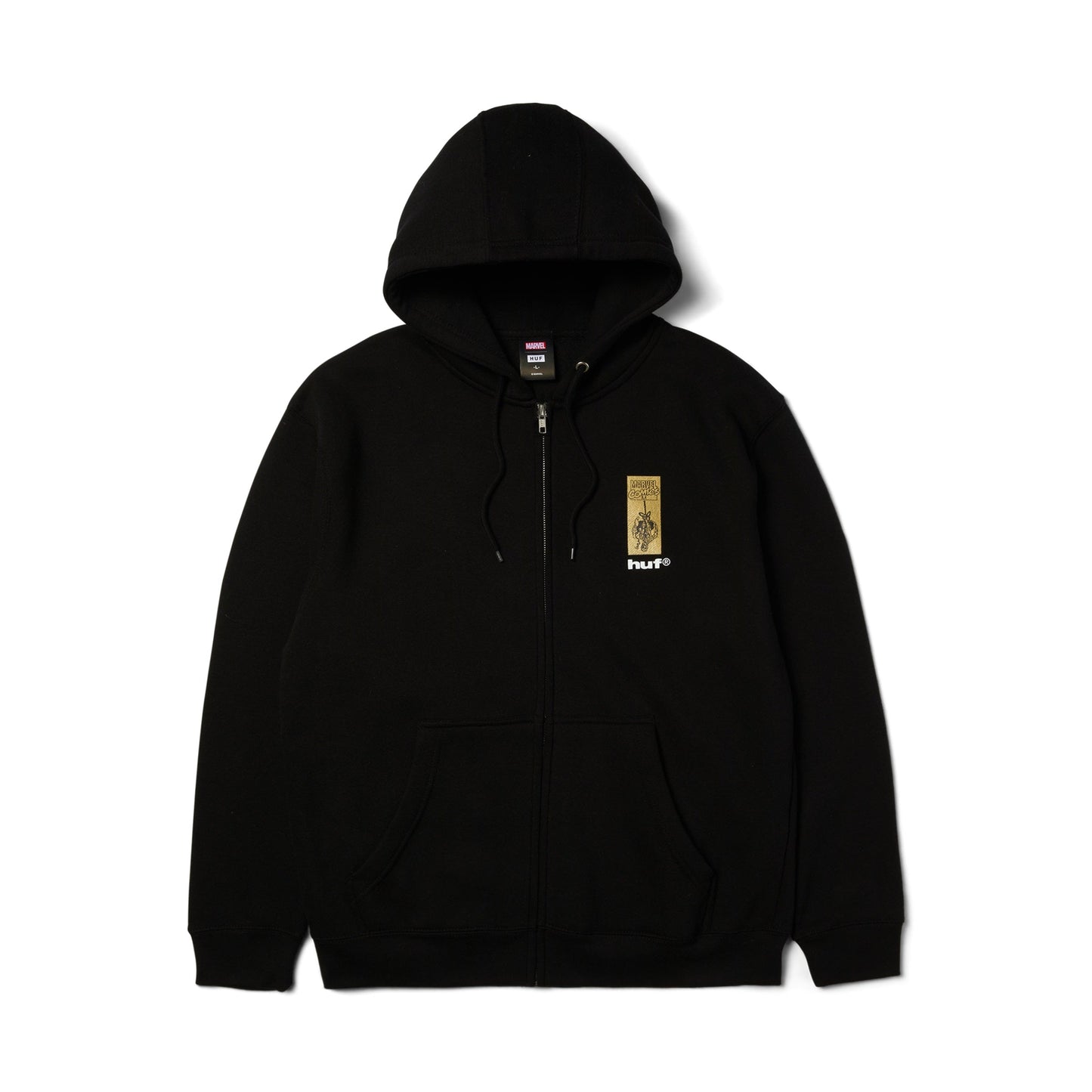 HUF x Marvel Spider-Man Arachknight FZ Hoodie - Black