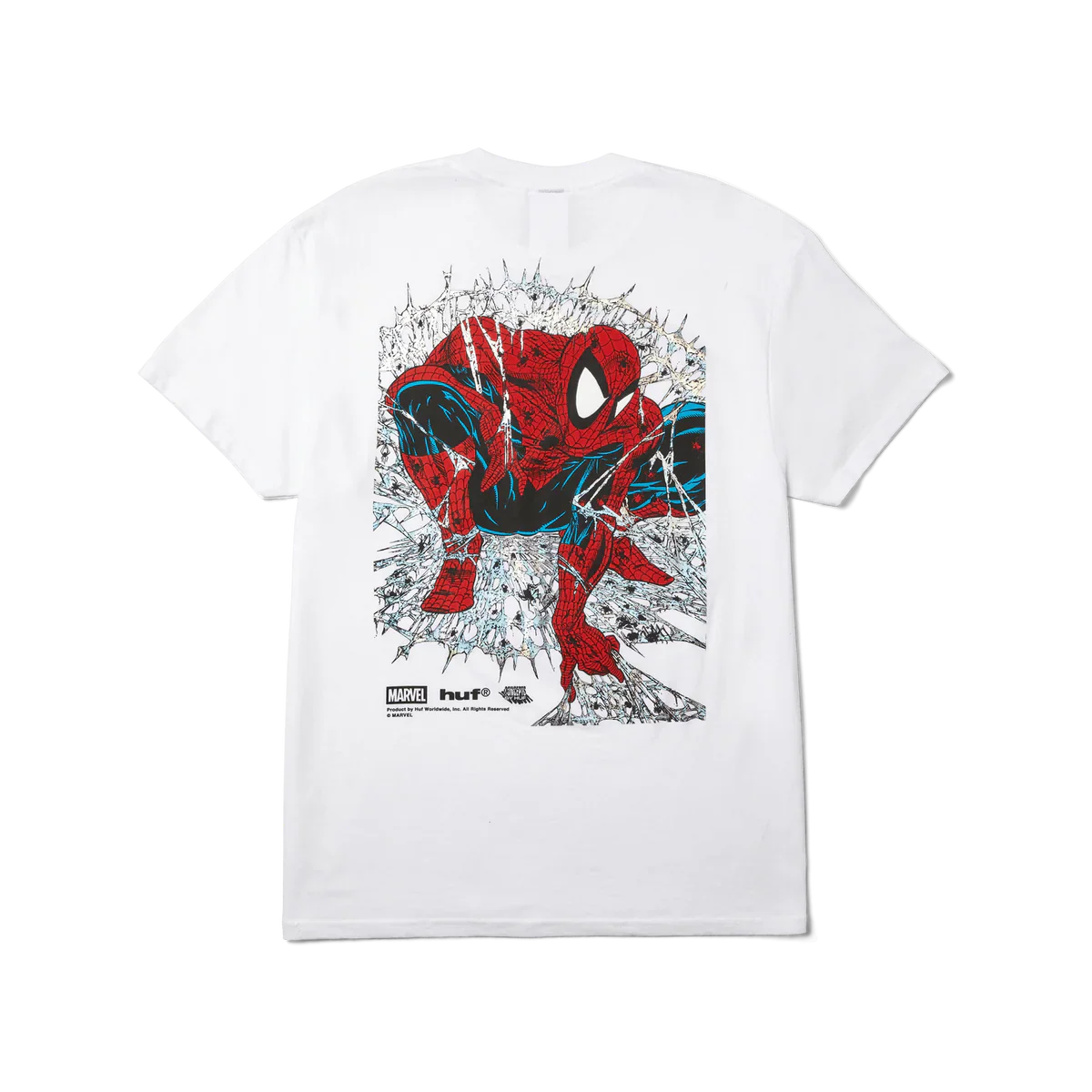 HUF x Marvel Spider-Man Arachknight SS T-Shirt - White
