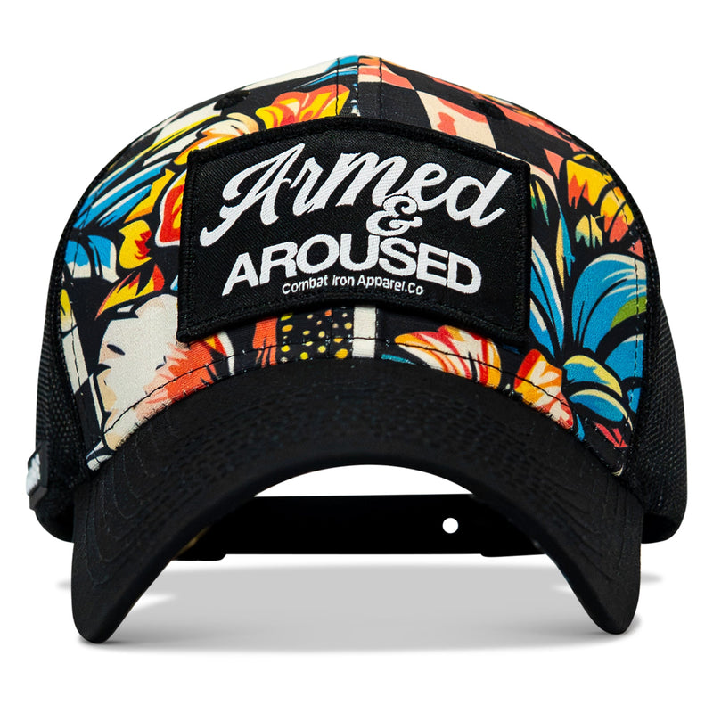 Load image into Gallery viewer, Armed &amp; Aroused Patch Original Ripstop Snapback Hat
