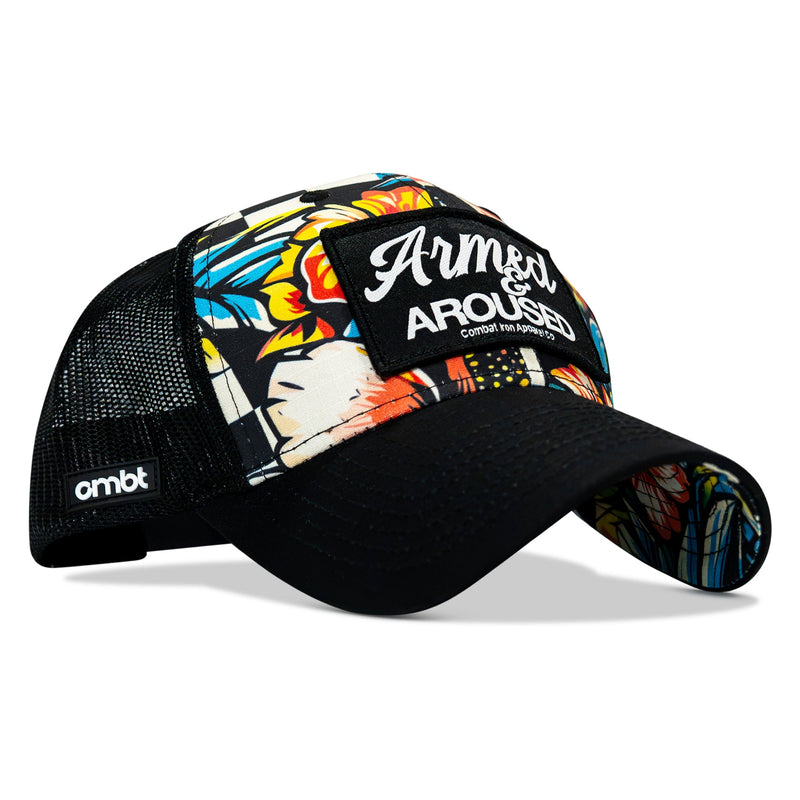 Load image into Gallery viewer, Armed &amp; Aroused Patch Original Ripstop Snapback Hat
