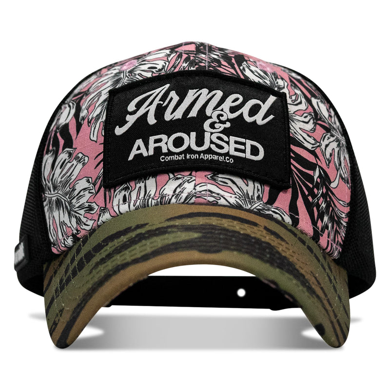 Load image into Gallery viewer, Armed &amp; Aroused Patch Original Ripstop Snapback Hat
