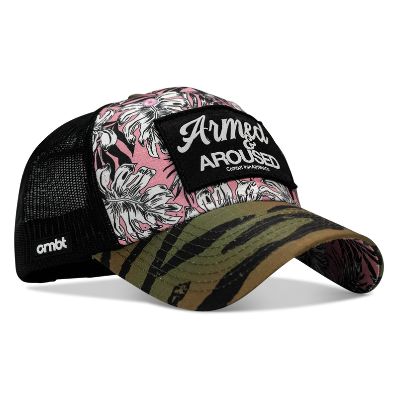 Load image into Gallery viewer, Armed &amp; Aroused Patch Original Ripstop Snapback Hat

