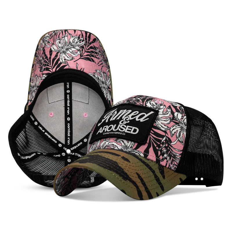 Load image into Gallery viewer, Armed &amp; Aroused Patch Original Ripstop Snapback Hat
