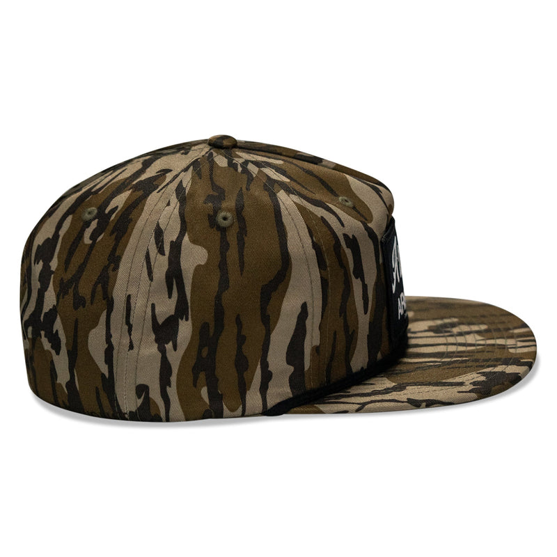 Load image into Gallery viewer, Armed &amp; Aroused Patch Flatbill Snapback Hat
