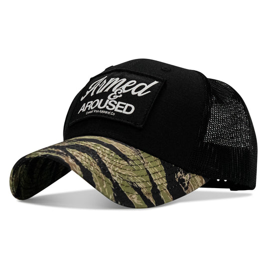 Armed & Aroused Patch Original Ripstop Snapback Hat