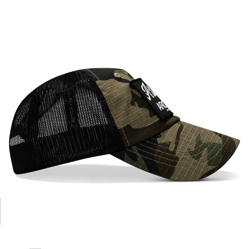 Load image into Gallery viewer, Armed &amp; Aroused Patch. Tactical Ripstop Mesh Snapback Hat
