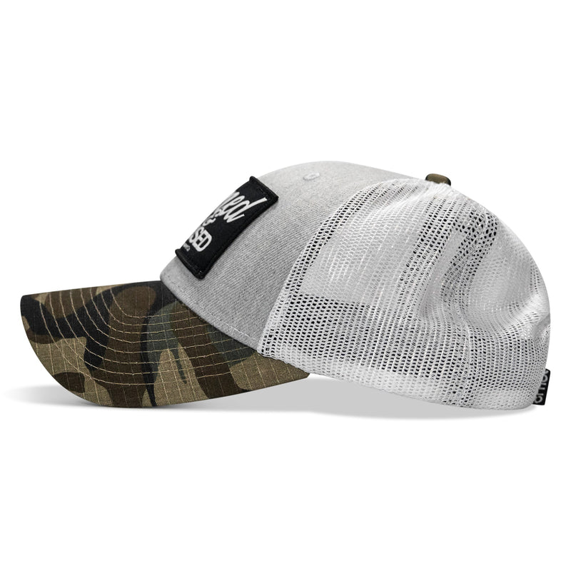 Load image into Gallery viewer, Armed &amp; Aroused Patch Original Ripstop Snapback Hat
