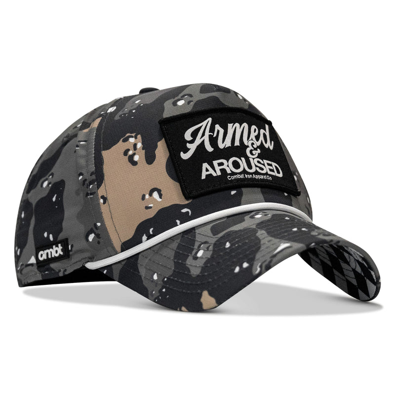 Load image into Gallery viewer, Armed &amp; Aroused Patch Weekender Snapback
