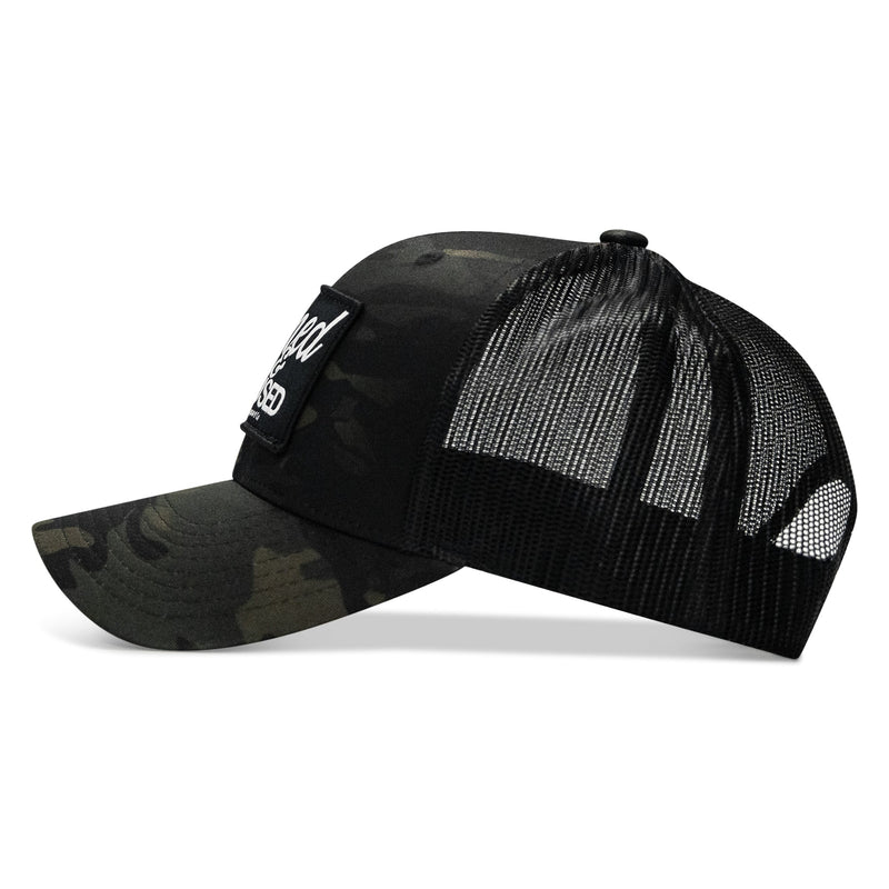 Load image into Gallery viewer, Armed &amp; Aroused Patch Snapback Hat
