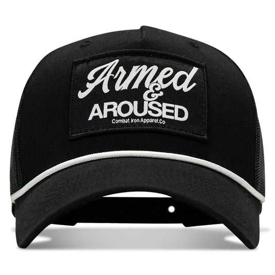 Armed & Aroused Patch Rope Snapback