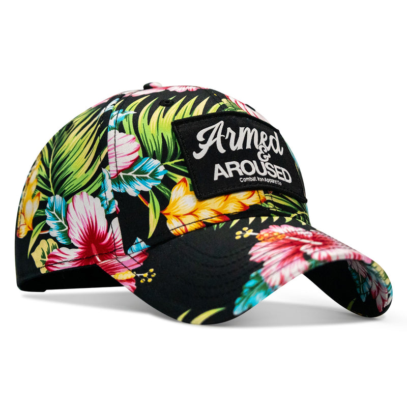 Load image into Gallery viewer, Armed &amp; Aroused Patch Snapback Hat
