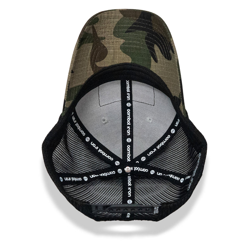 Load image into Gallery viewer, Armed &amp; Aroused Patch Original Ripstop Snapback Hat
