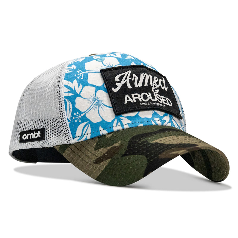 Load image into Gallery viewer, Armed &amp; Aroused Patch Original Ripstop Snapback Hat
