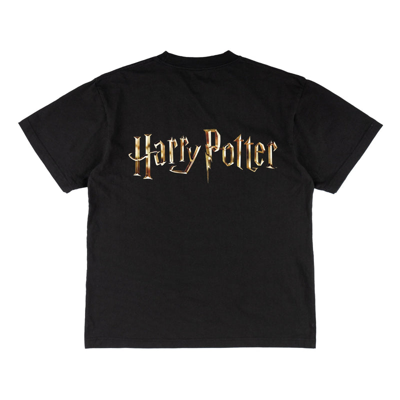 Load image into Gallery viewer, Welcome x Harry Potter Arrival Boxy Garment-Dyed Tee - Black
