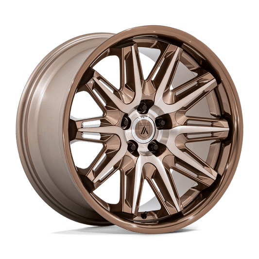 Asanti Black Ab047 Imperator Bronze Machined W/ Bronze Lip