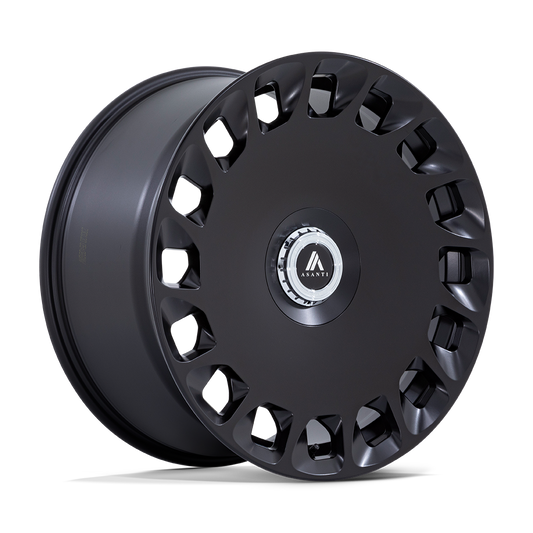 Asanti Black Ab045 Aristocrat Matte Black