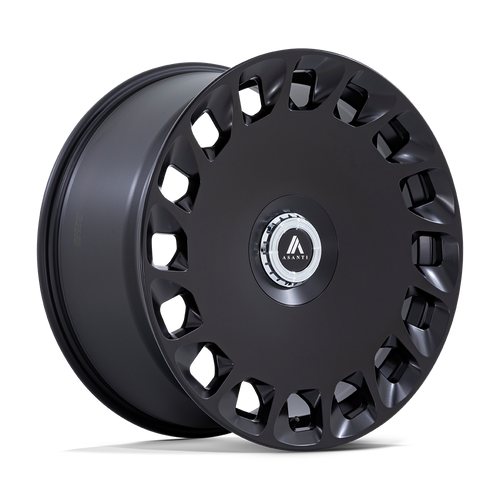 Asanti Black Ab045 Aristocrat Matte Black